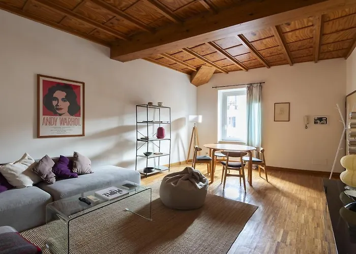 Trastevere Luxury Panoramic 公寓 *